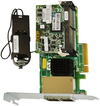 572531-B21 HP Smart Array P411/1G FBWC 2-ports Ext PCIe x8 SAS